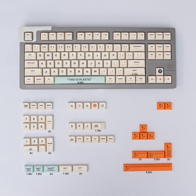 Plastic 104+30 XDA profile Keycap Set PBT Dye-Subbed for Mechanical Gaming Keyboard Cherry MX